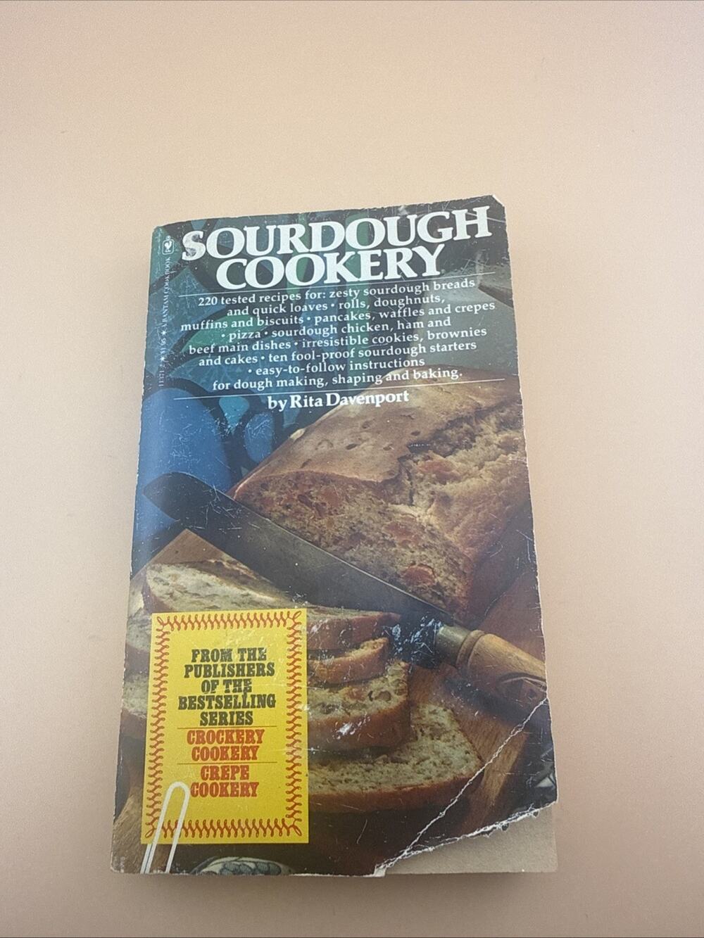 Rita Davenport's Sourdough Cookery Paperback Book 1977